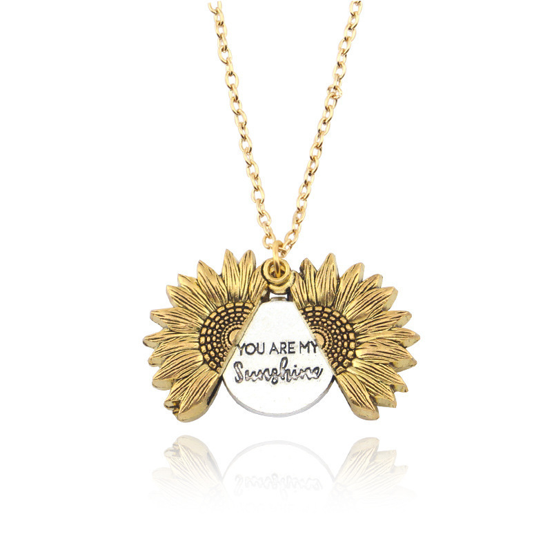 You are my sunshine necklace.
